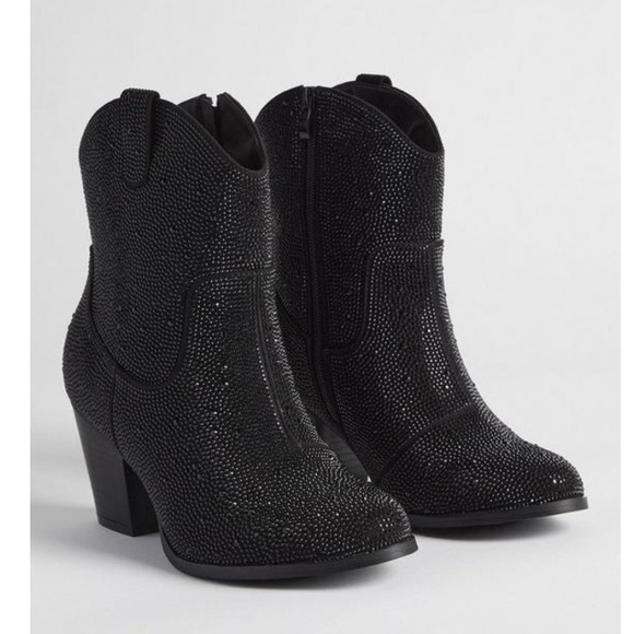 torrid Shoes - TORRID NWT Embellished Western Bootie (WW)